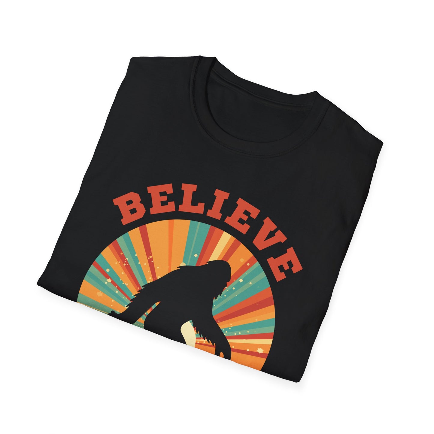 Bigfoot Believe in Yourself Unisex Softstyle T-Shirt