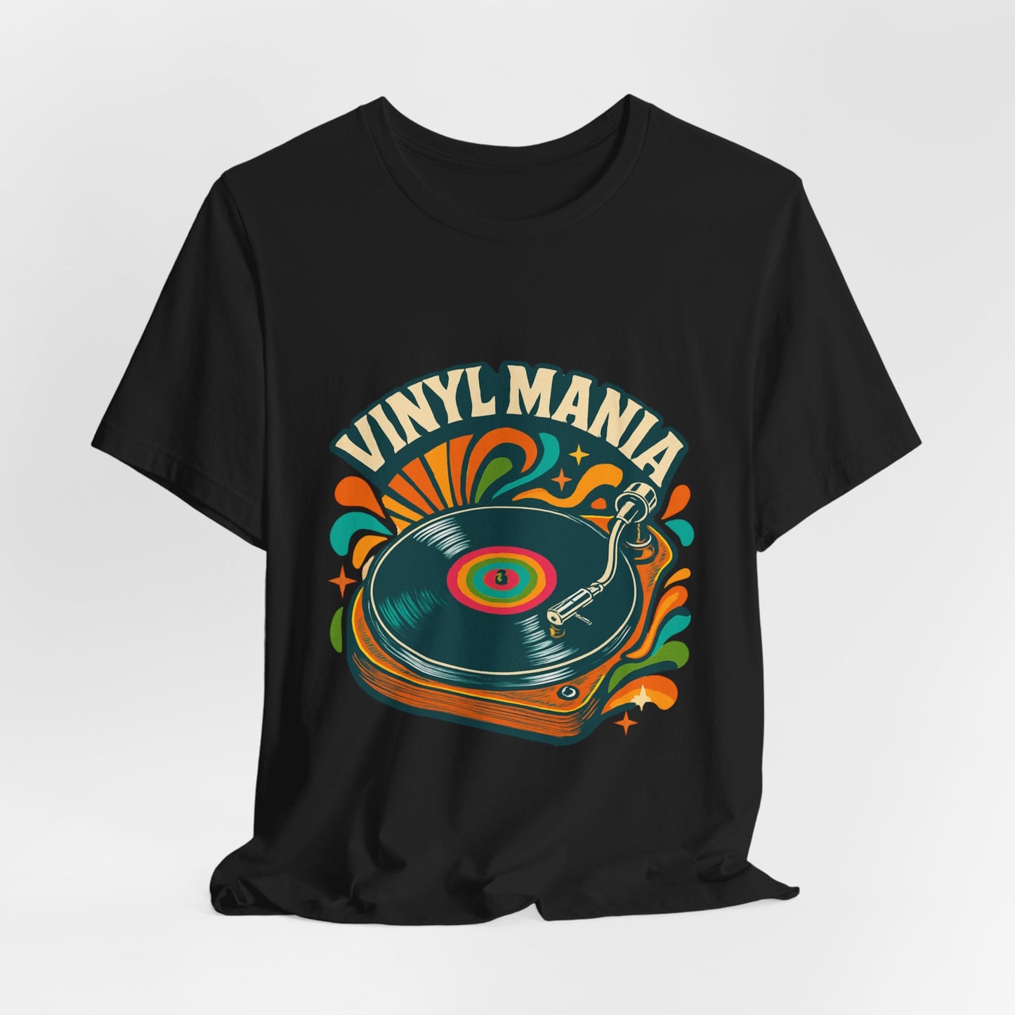 Retro Vinyl Mania Psychedelic Shirt