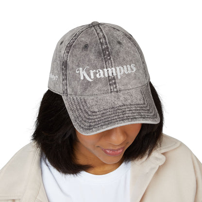 Embroidered Festive Krampus Hat Krampusnacht Cap