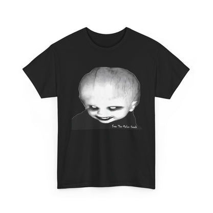 Melon Heads Creepy Graphic Tee, Unisex Heavy Cotton T-Shirt