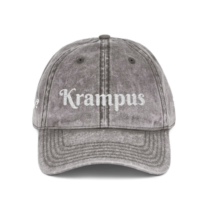 Embroidered Festive Krampus Hat Krampusnacht Cap