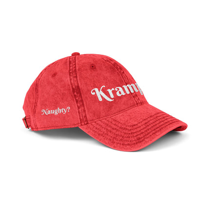 Embroidered Festive Krampus Hat Krampusnacht Cap