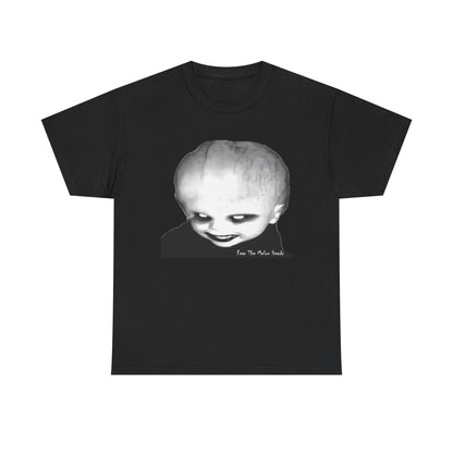 Melon Heads Creepy Graphic Tee, Unisex Heavy Cotton T-Shirt