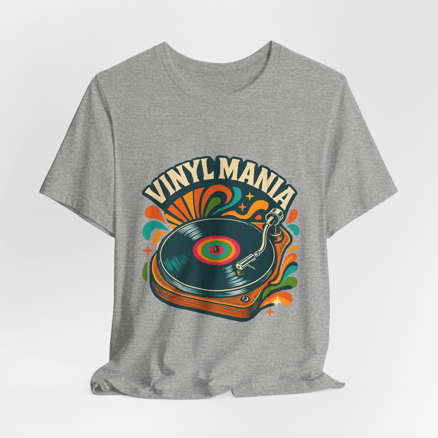 Retro Vinyl Mania Psychedelic Shirt