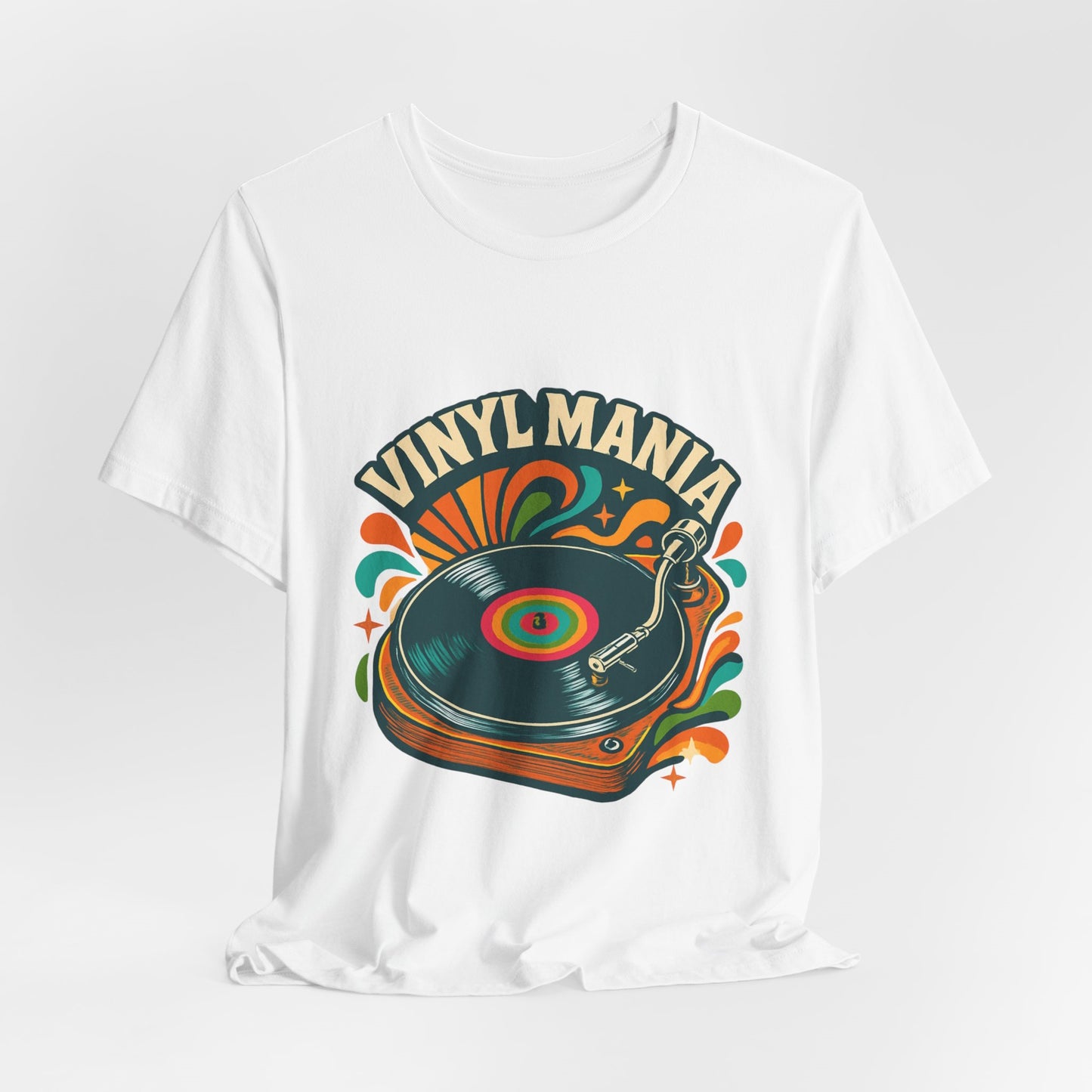 Retro Vinyl Mania Psychedelic Shirt